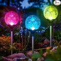 GIGALUMI Solar Garden Lights 3 Pack, Outdoor Solar Lights by GIGALUMI