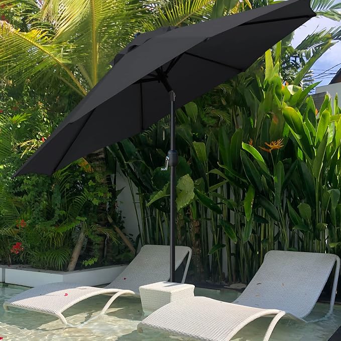 Sunnyglade 9' Patio Umbrella Outdoor Table Umbrella - Image 6
