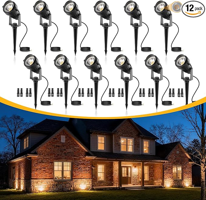 L LOHAS LED 5W Low Voltage Landscape Lighting, Christmas Outdoor Spot Lights by LLOHASLED