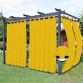Easy-Going Outdoor Patio Curtains Detachable Tab Top Windproof Weatherproof by Easy-Going