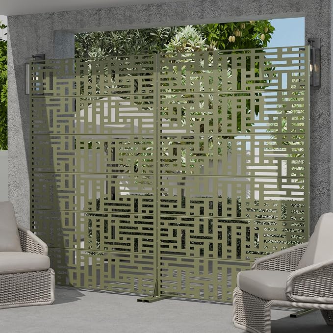 Casaphoria Metal Privacy Screen Outdoor - Image 2