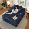 CHORRO67 Chaise Lounge Chair Indoor, Oversized Boneless Single Sleeeper Couch by CHORRO