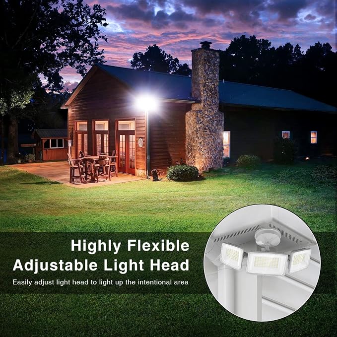 Onforu 130W LED Security Light, 13000LM Outdoor Indoor Flood Light Switch - Image 4