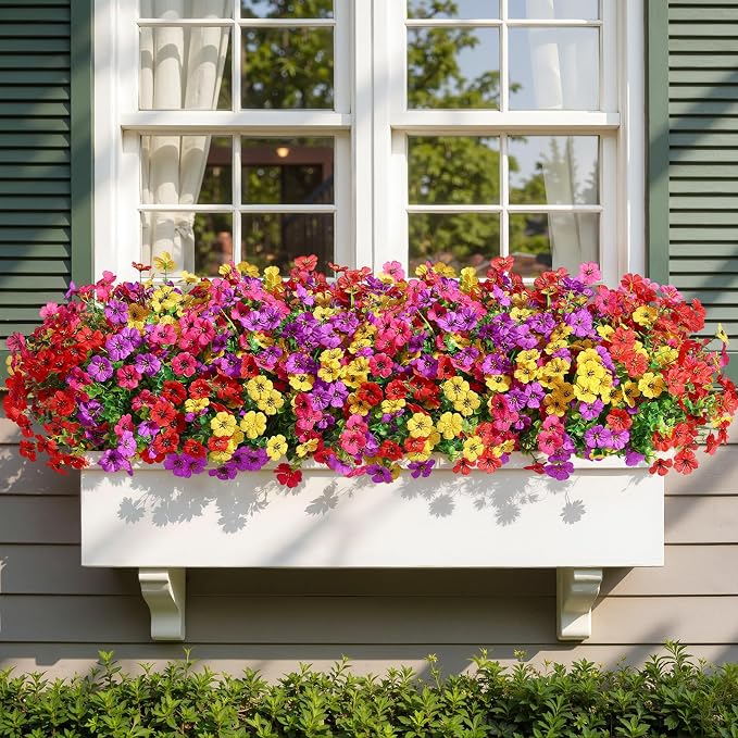 Alupssuc 24 Bundles Artificial Flowers - Image 7