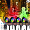 Spot Lights Outdoor, Smart RGBW LED Color Changing Landscape Lighting by CREPOW