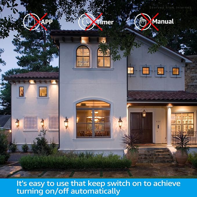 TORCHSTAR Dusk to Dawn Light Bulbs Outdoor, Sensor A19 LED Light Bulb, Auto - Image 7