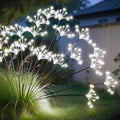JJGoo Solar Garden Lights, New Upgraded 2 Pack Solar Swaying Starburst Light by JJGoo