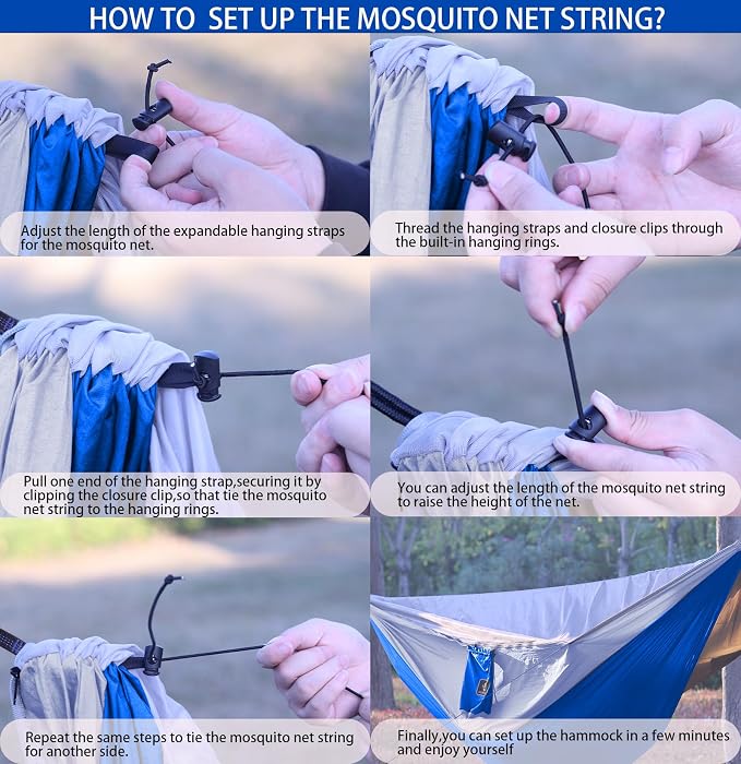 Camping Hammock, Portable Hammocks - Image 5