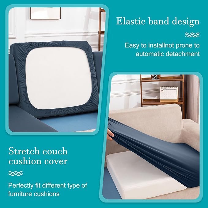 14Pcs Stretch Patio Cushion Covers, Outdoor Couch Covers Replacement, Outdoor - Image 5