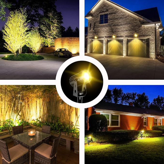 T-SUN Solar Spotlights Outdoor Waterproof, 2-in-1 Solar Landscape Spotlights - Image 7