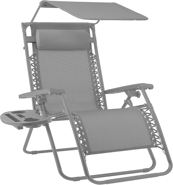 Best Choice Products Folding Zero Gravity Outdoor Recliner Patio Lounge Chair by BestChoiceProducts