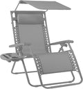 Best Choice Products Folding Zero Gravity Outdoor Recliner Patio Lounge Chair by BestChoiceProducts