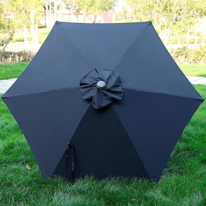Blissun 7.5 ft Patio Umbrella, Yard Umbrella, Outdoor Market Umbrella - Image 4