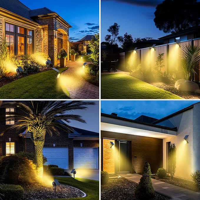 nipify 8 Pack Solar Spot Lights Outdoor Waterproof - Image 7