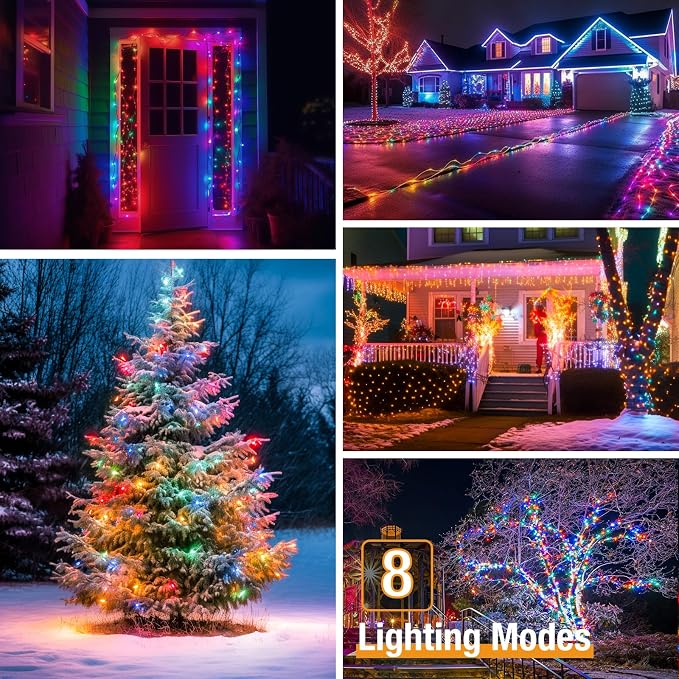 2 Pack Solar String Lights for Outside - Image 3
