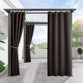 RYB HOME Blackout Curtains Outdoor 1 Panel, Wide 52 x Long 95 inch by RYBHOME