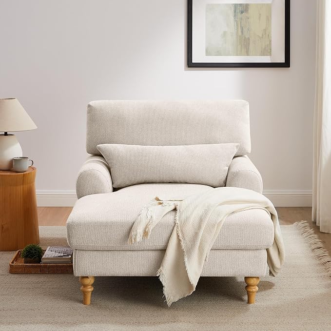 Modern Chaise Lounge Chair - Image 3