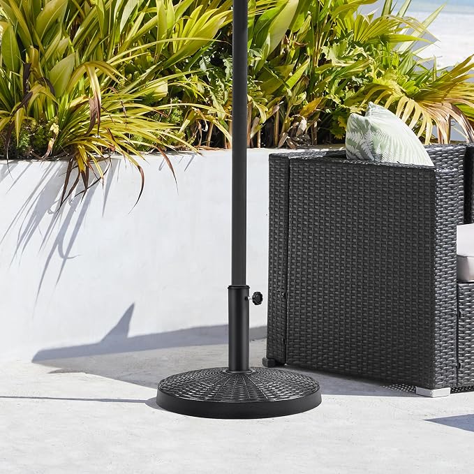Yaheetech 31lbs Umbrella Base, Heavy Duty Patio Umbrella Base Stand, Round - Image 2