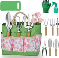 Garden Tool Set, 10 Piece Garden Kit, Heavy Duty Stainless Steel Gardening Hand by HoHaing