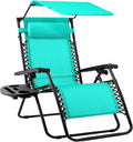 Best Choice Products Folding Zero Gravity Outdoor Recliner Patio Lounge Chair by BestChoiceProducts