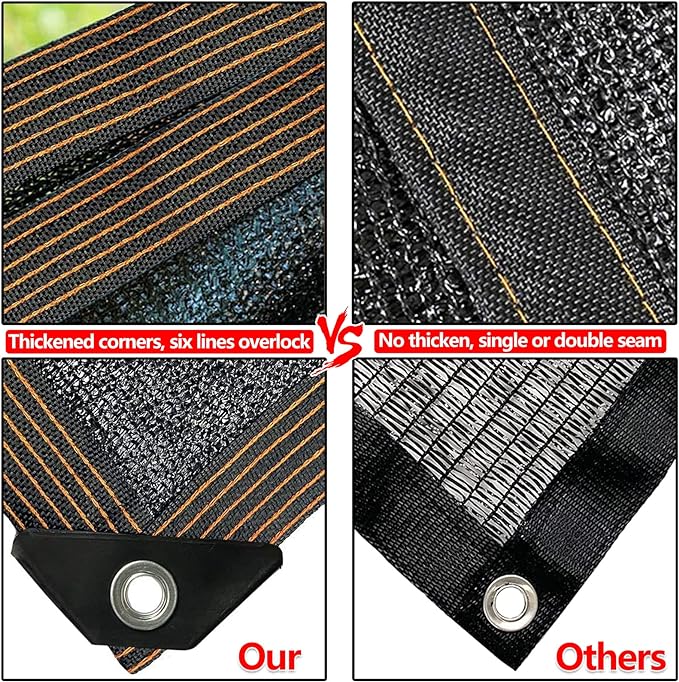 Shade Cloth 90% Sunblock Net for Garden Patio, Shade Sails -for Plants - Image 5