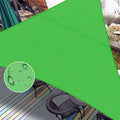 LOVE STORY Right Triangle 9'x9'x12.7' Waterproof Sun Shade Sail Canopy UV Block by LOVESTORY