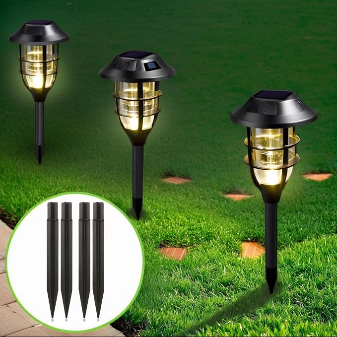 8.25" Reinforced ABS Plastic Solar Ground Spikes - Image 3