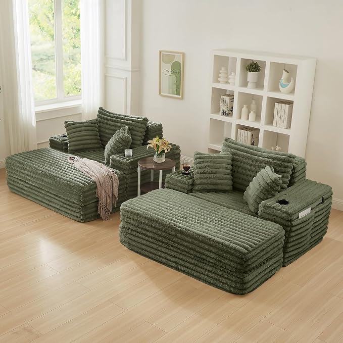 5-In-1 Oversized Chaise Lounge Chair Indoor - Image 6