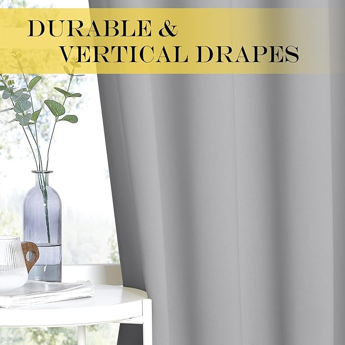 NICETOWN Blackout Short Curtain 54 inches Long - Image 5