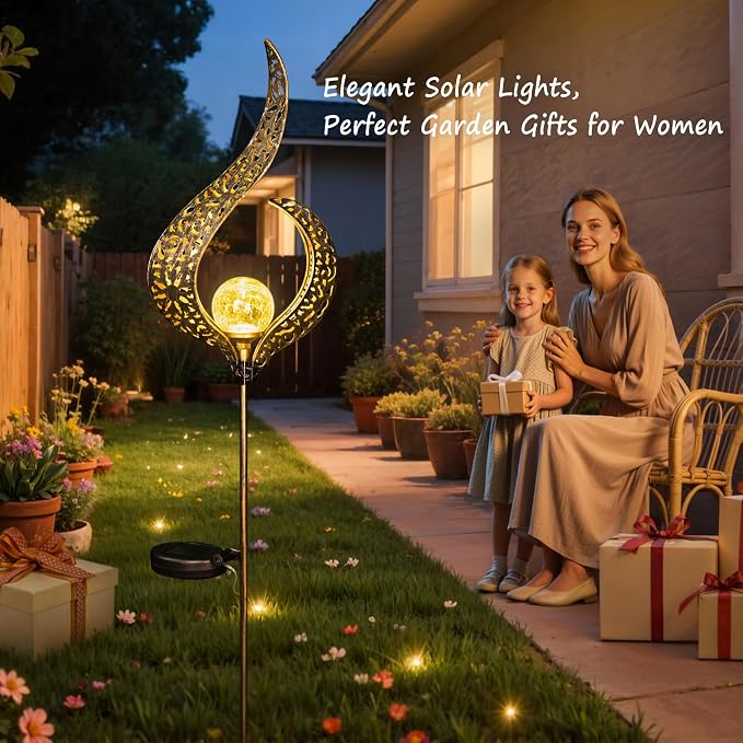 HOMEIMPRO Outdoor Solar Garden Lights Waterproof, Gifts - Image 6