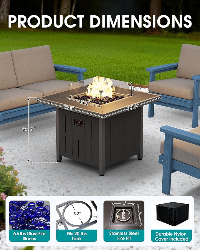 SERWALL Patio Furniture Set - Image 6