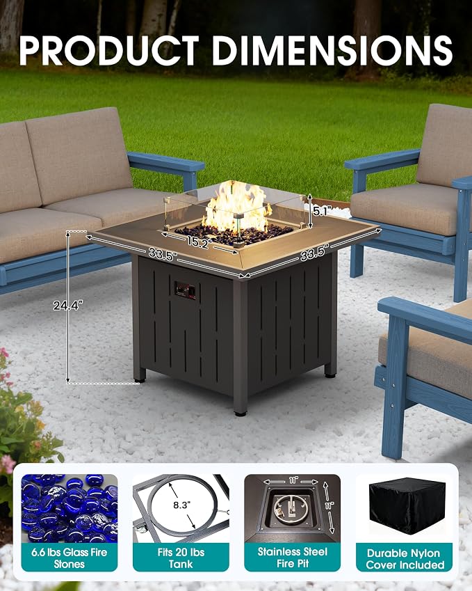 SERWALL Patio Furniture Set - Image 8