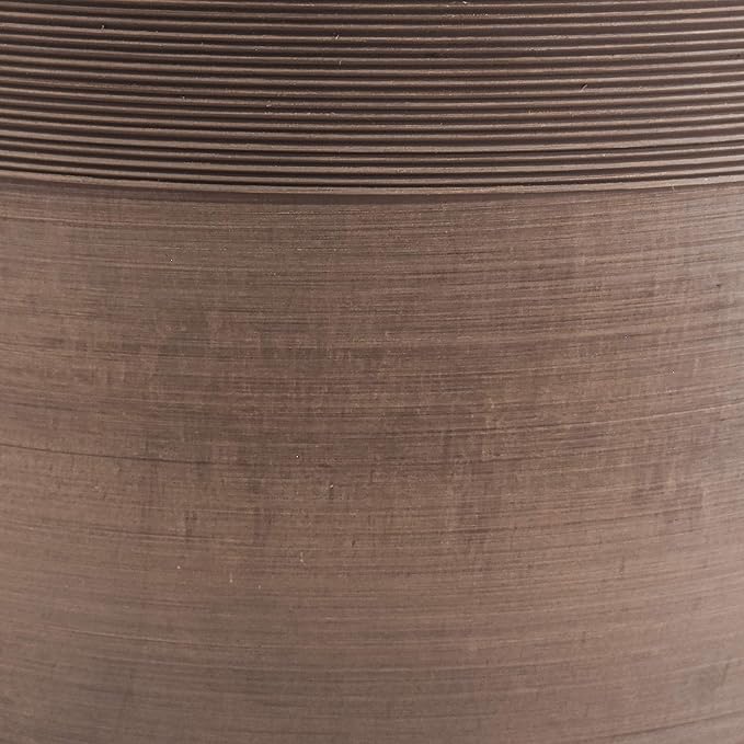 PSW Pot Collection FM40TP 16-inch Plastic/Stone/Wood Composite Large Ribbed - Image 5