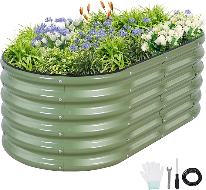 Galvanized Raised Garden Bed by Permade