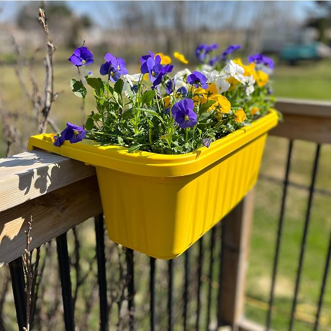 Apollo Exports International 20" Adjustable Railing Planter - Image 6