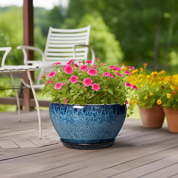 Ceramic Plant Pots 13 Inch - Image 3