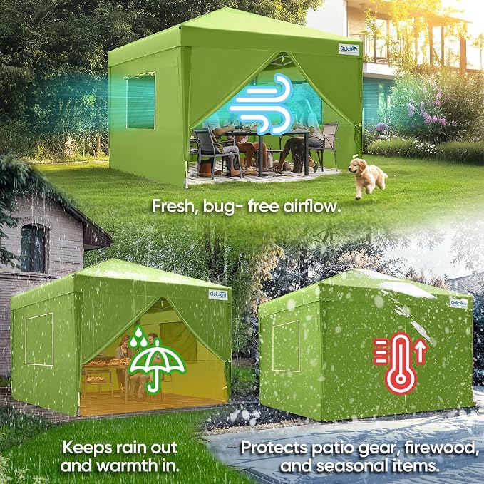 Quictent Privacy 8x8 Pop up Canopy Tent - Image 4