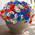 18 Pcs Artificial Fake Pansy Flowers by RowfadFlora