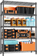 IZEUK 1750 LBS Garage Shelving Wide Storage Shelves Metal Shelves Heavy Duty by IZEUK