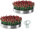 Galvanized Metal Planter Raised Garden Bed Kit by ZFHgarden