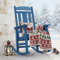 LUE BONA Rocking Chair Outdoor, Weather Resistant Poly Plastic Rocker Chairs by LUEBONA
