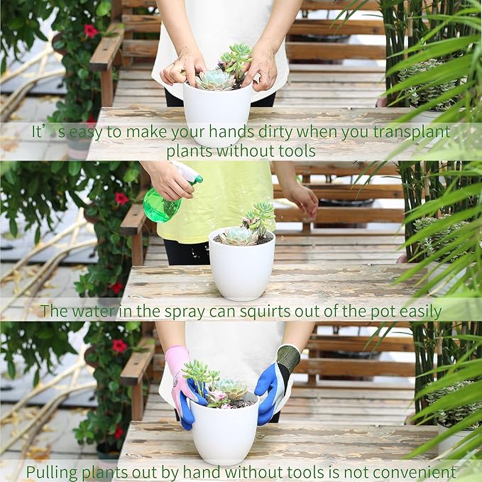 11Pcs Succulent Tools, Mini Garden Tools, Succulent Watering Tool as Plant - Image 7