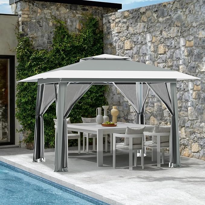 ECOTOUGE 13x13 FT Pop Up Canopy Tent by ECOTOUGE
