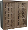 Indoor Outdoor Storage Cabinet Waterproof by Mrosaa