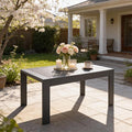 All-Weather Aluminum Outdoor Coffee Table, Modern Coffee Table by KisstheWaterPatioTool