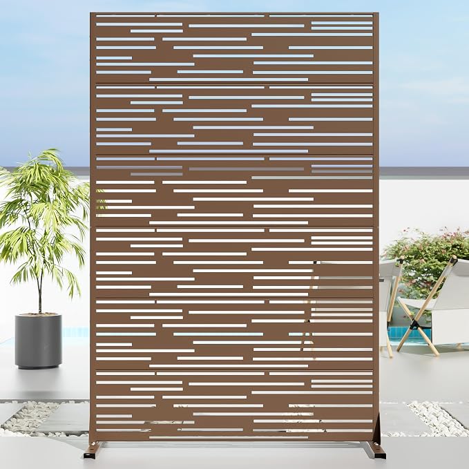 Casaphoria Metal Privacy Screen Outdoor by Casaphoria