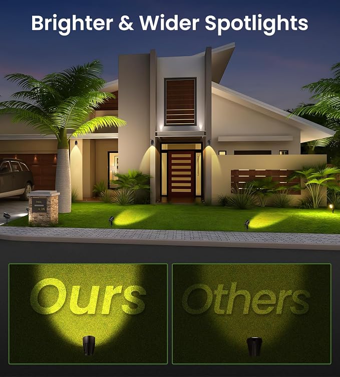 MEIKEE 7W 800lm Low Voltage Landscape Lights, 12V 24V LED Landscape Lighting - Image 5
