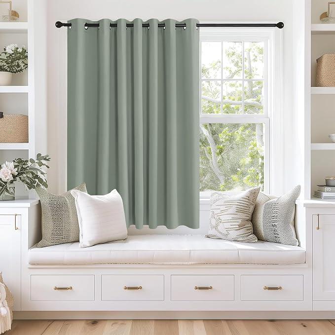 NICETOWN Blackout Curtains 63 inches Long by NICETOWN