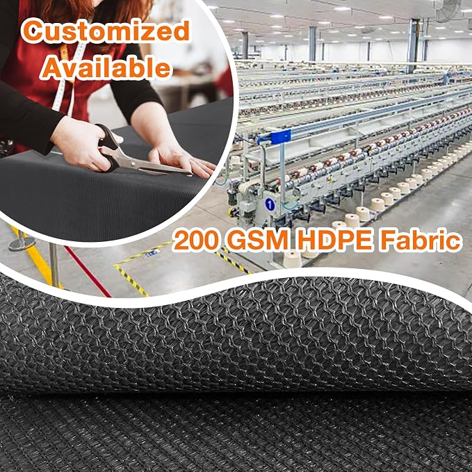 Artpuch Outdoor Pergola Shade Cover 8x9 FT Sun Shade Cloth - Image 2