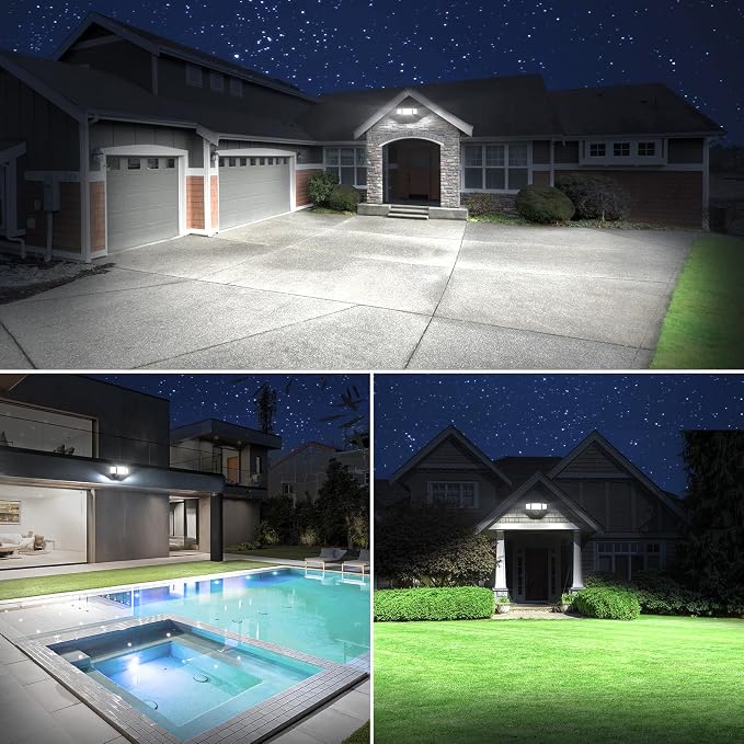 Onforu 100W 11000LM Flood Lights Outdoor, Brightness Security LED Flood Lights - Image 7
